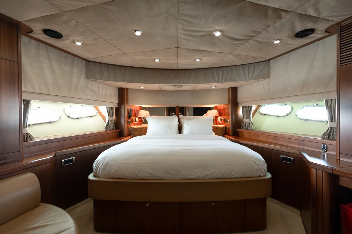 Major Affair, a Sunseeker 90 motor yacht at Pa Khlok, Thailand