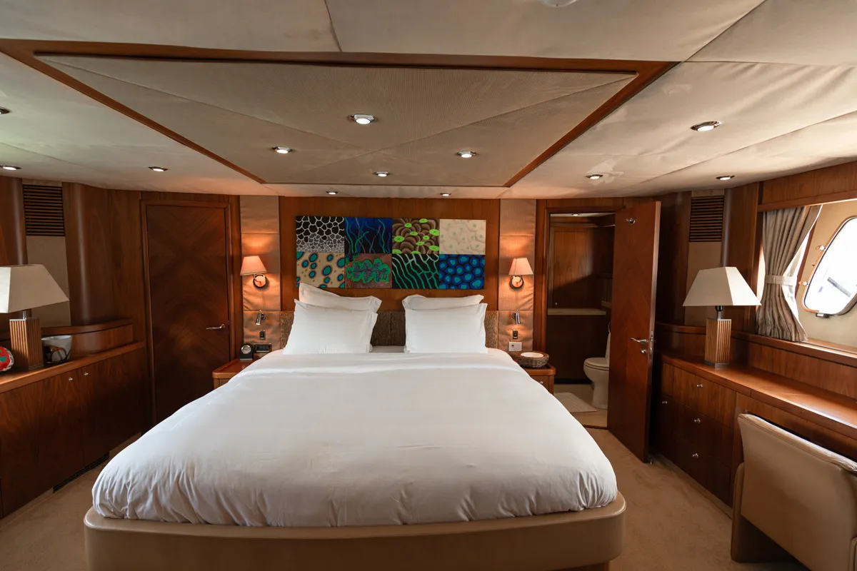 Major Affair, a Sunseeker 90 motor yacht at Pa Khlok, Thailand