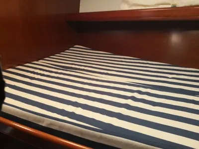 Cabin on Andromeda, a Beneteau Oceanis 393 sailboat at Municipal Unit of Lefkada, Greece
