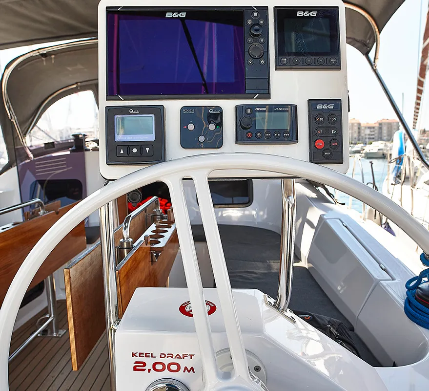 Alina, a Elan Impression 45.1 sailboat at Biograd na Moru, Croatia