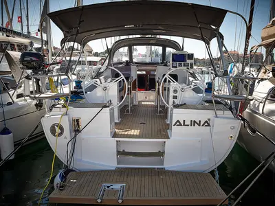 Alina, a Elan Impression 45.1 sailboat at Biograd na Moru, Croatia