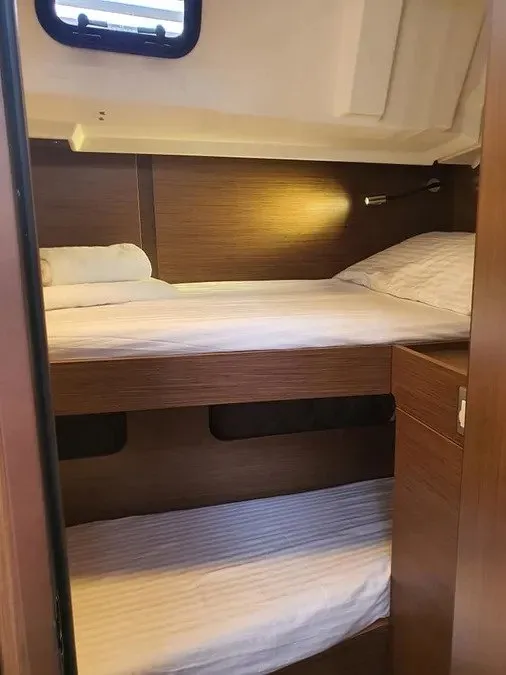 Cabin on Anemos, a Beneteau Oceanis 46.1 sailboat at Volos, Greece