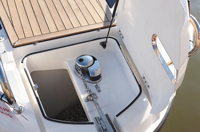 Quicksilver 805, a Quicksilver Activ 805 Cruiser motorboat at Tribunj, Croatia