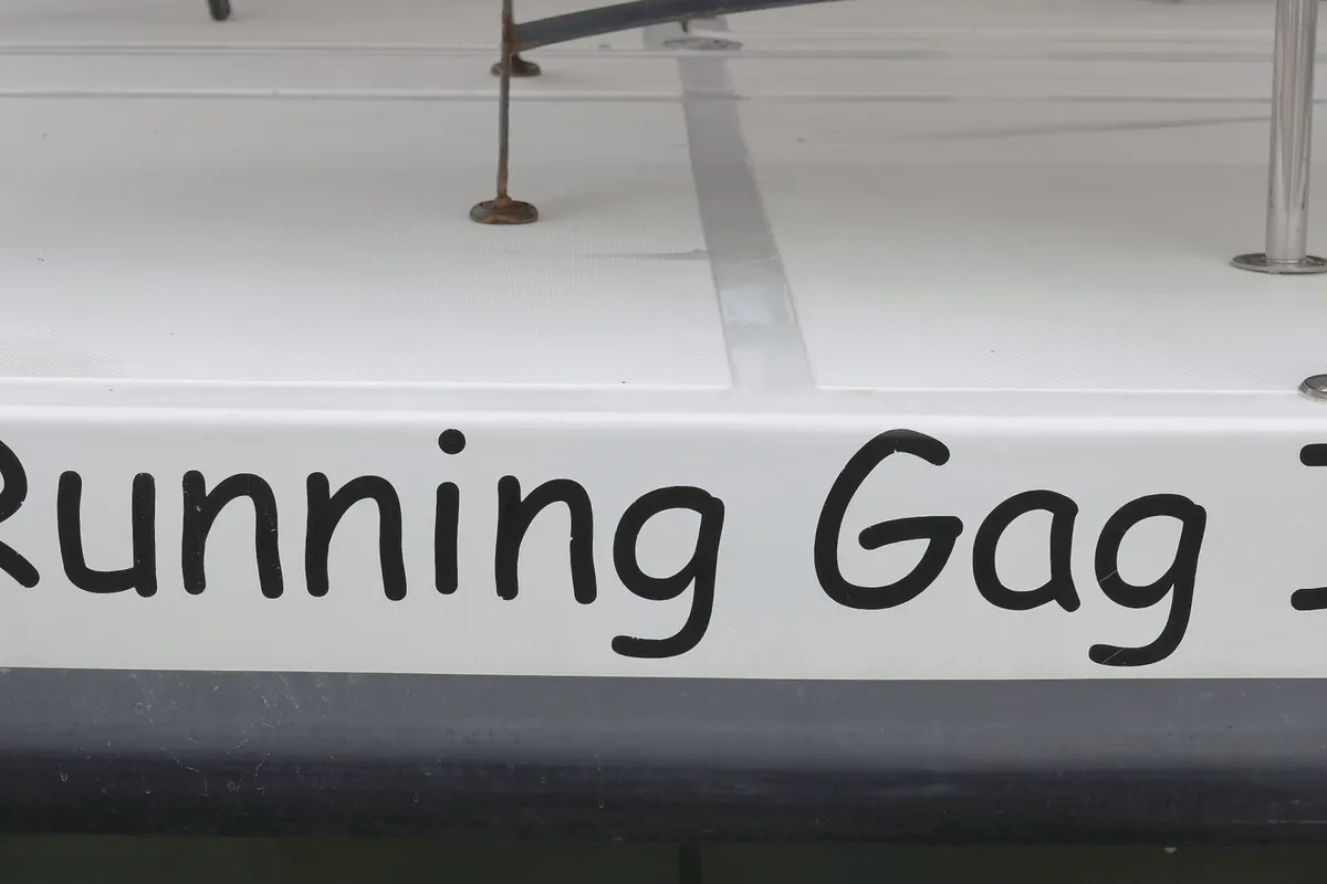 Running Gag I, a Cobra Yachts Futura 40 Grand Horizon motor yacht at Grad Biograd na Moru, Croatia