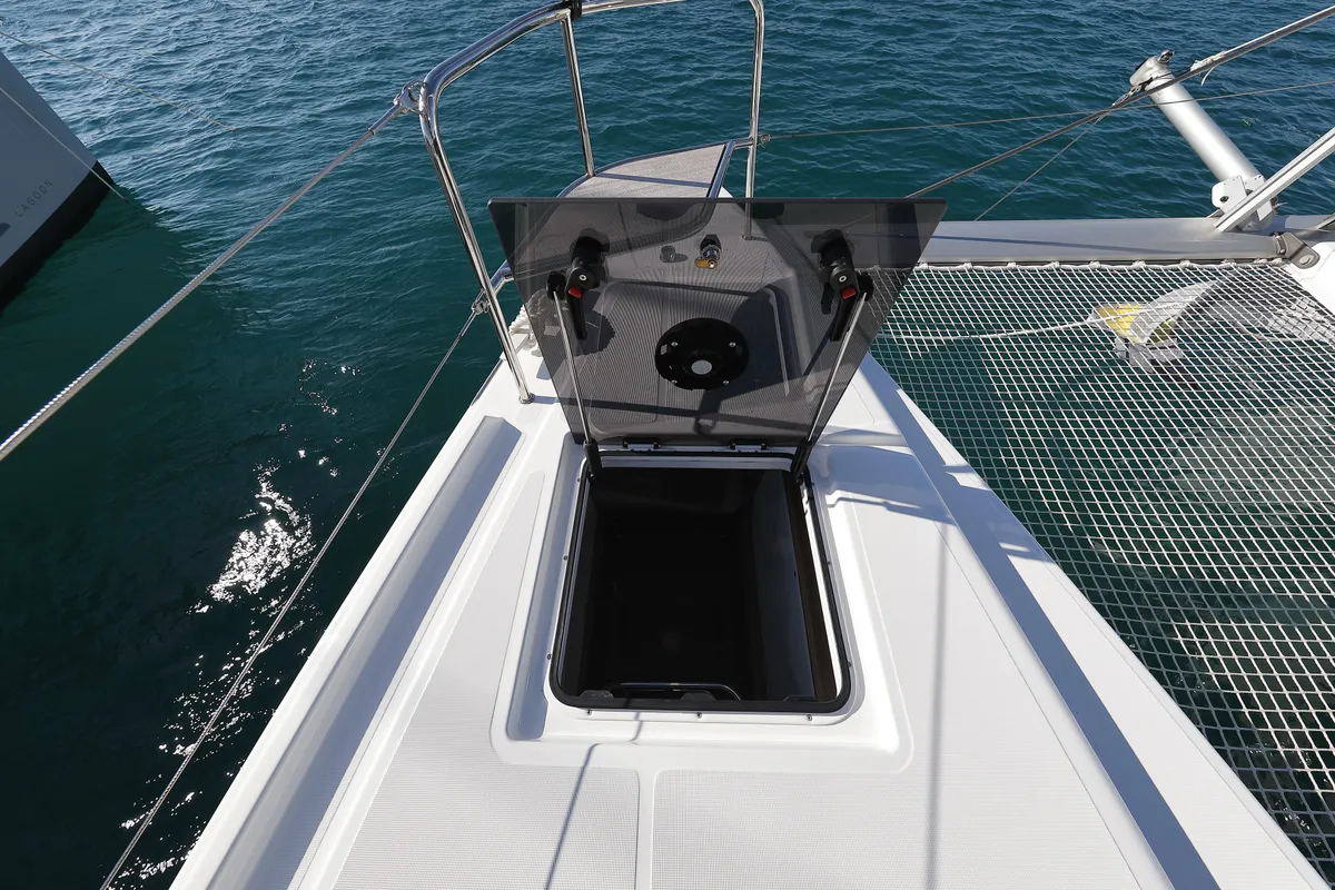 SERENDIPITY, a Lagoon 51 catamaran at Sukošan, Croatia