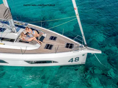 Midi, a Dufour 48 sailboat at Marseille, France