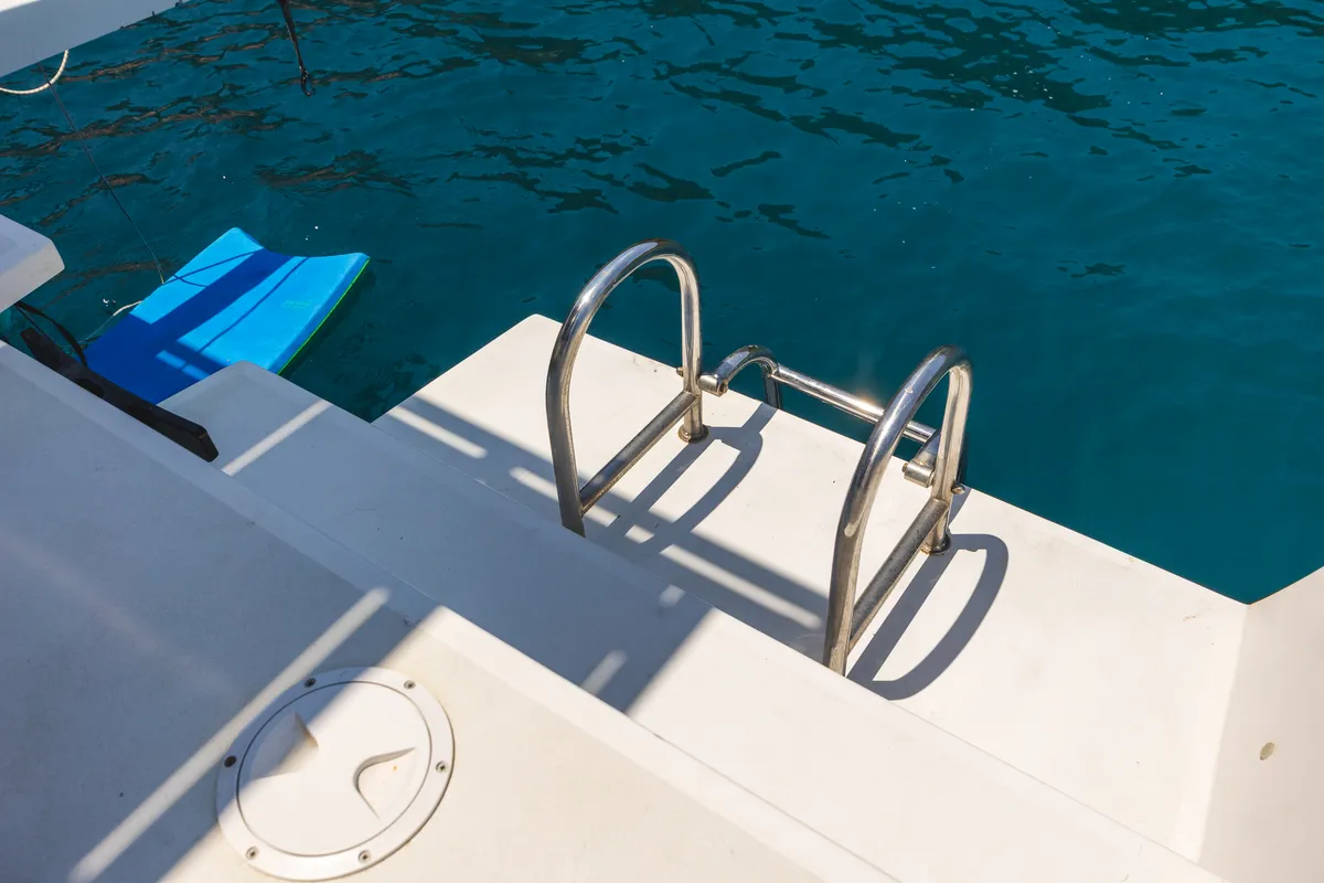 Stardust, a Gulet Windelo 54 catamaran at Municipal Unit of Lefkada, Greece