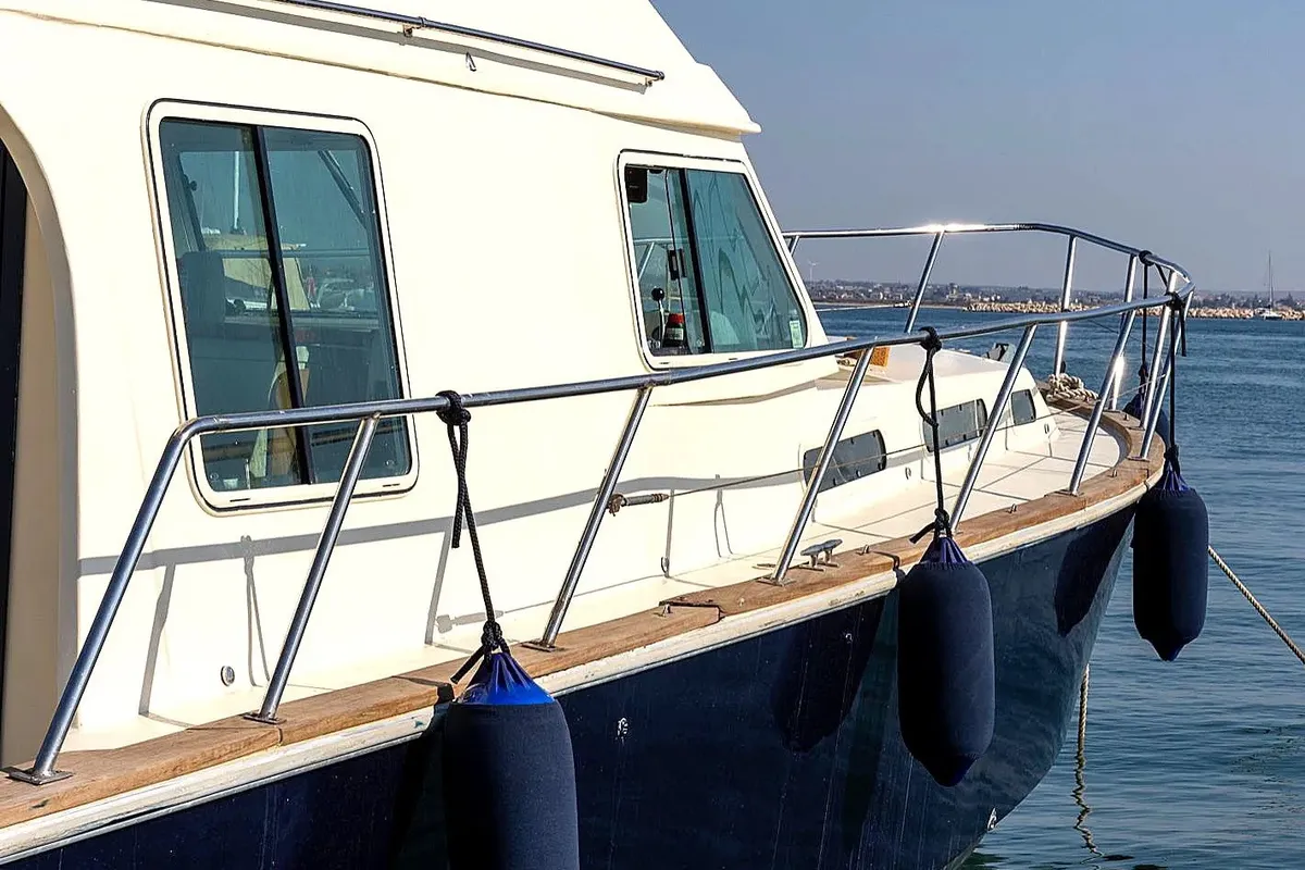 Exterior view of Cichetta II, a Gulet Motorboat motorboat at Trapani, Italy
