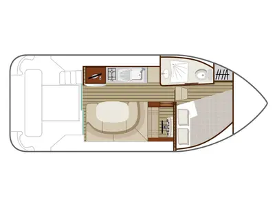 Cruiser Comfort XL 2/4 Pers., a Nicols Estivale Duo motorboat at Sermoise-sur-Loire, France