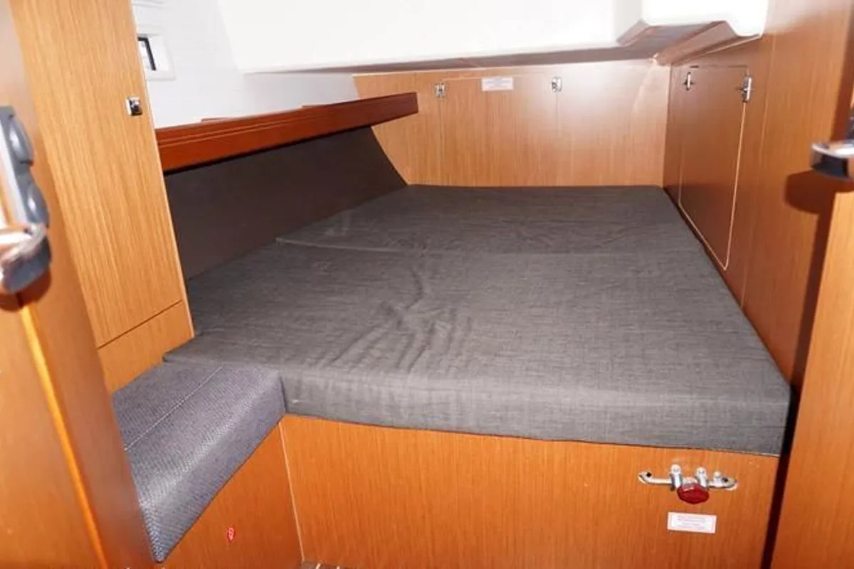 Cabin on Leonidas Bavaria 46 Cruiser, a Bavaria 46 Cruiser sailboat at Municipal Unit of Lefkada, Greece