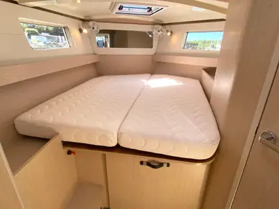 Cabin on Pauline, a Beneteau Oceanis 41.1 sailboat at Grad Pula, Croatia