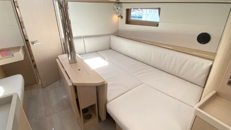 Salon of Pauline, a Beneteau Oceanis 41.1 sailboat at Grad Pula, Croatia