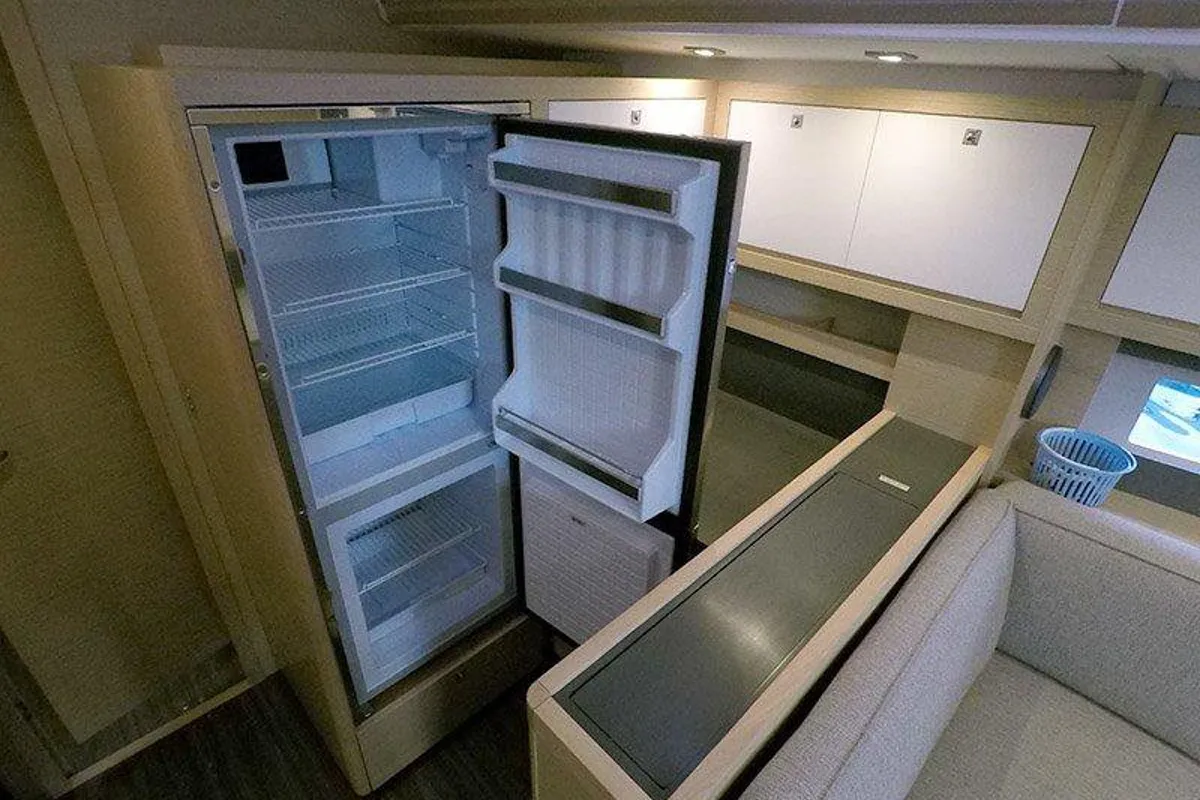 Galley of Vita, a Dufour 530 sailboat at Grad Šibenik, Croatia