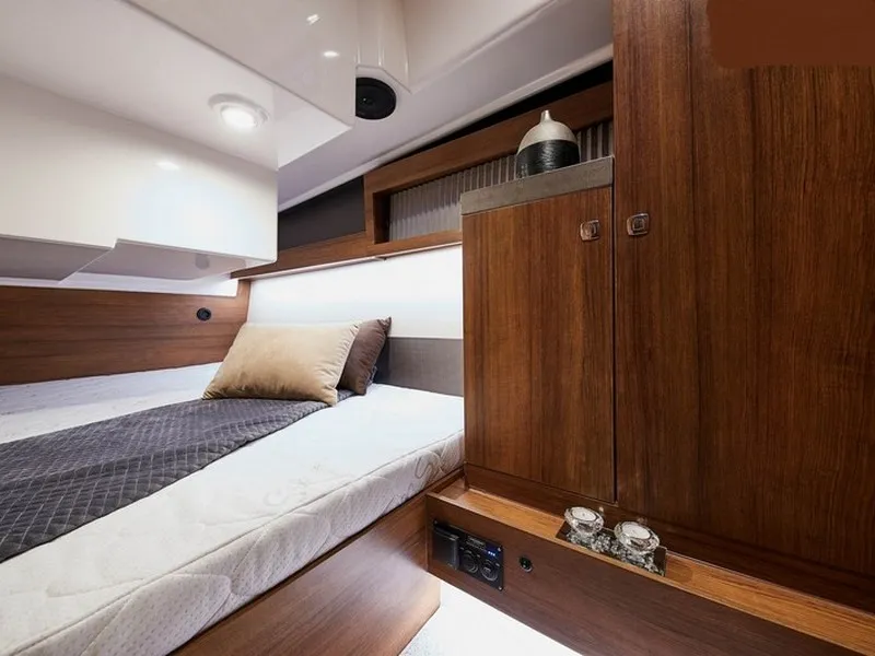 Cabin on Maya Bay 3, a Northman 1200 motorboat at Split, Croatia