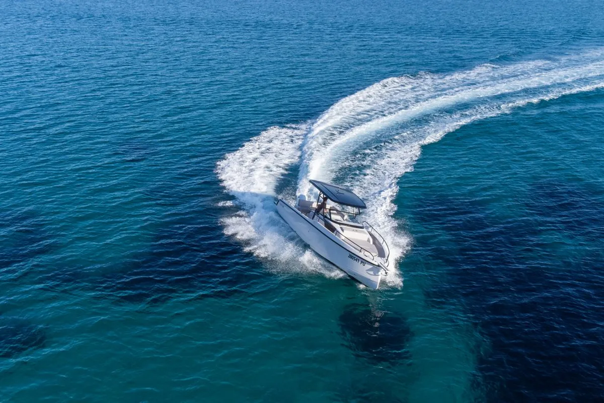 Exterior view of Ryck 280, a Ryck 280 motorboat at Grad Pula, Croatia