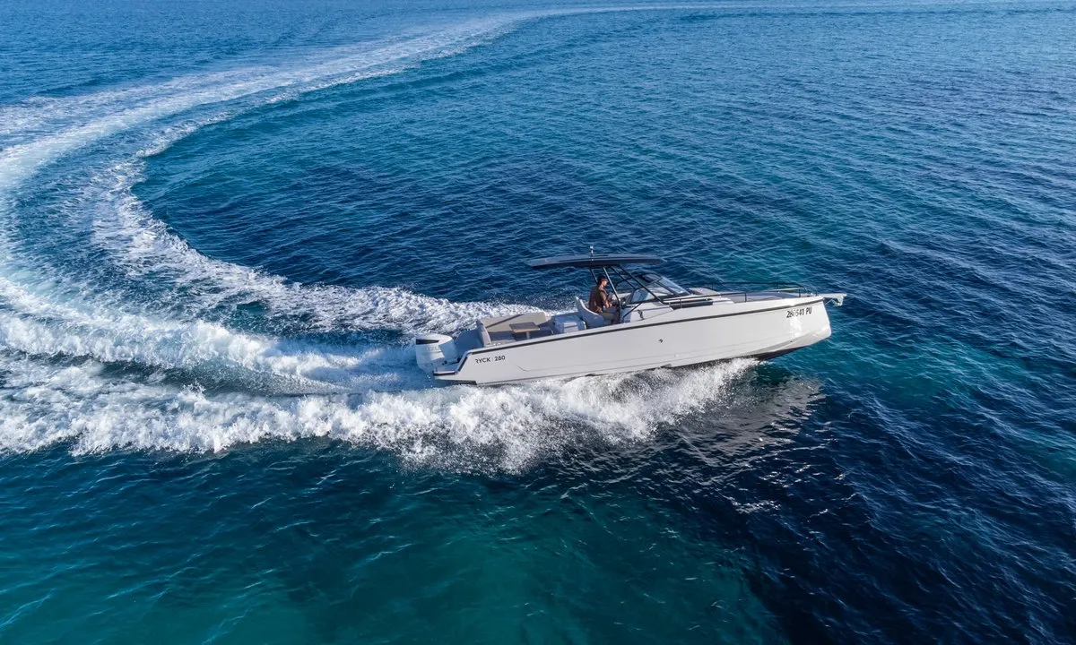 Exterior view of Ryck 280, a Ryck 280 motorboat at Grad Pula, Croatia