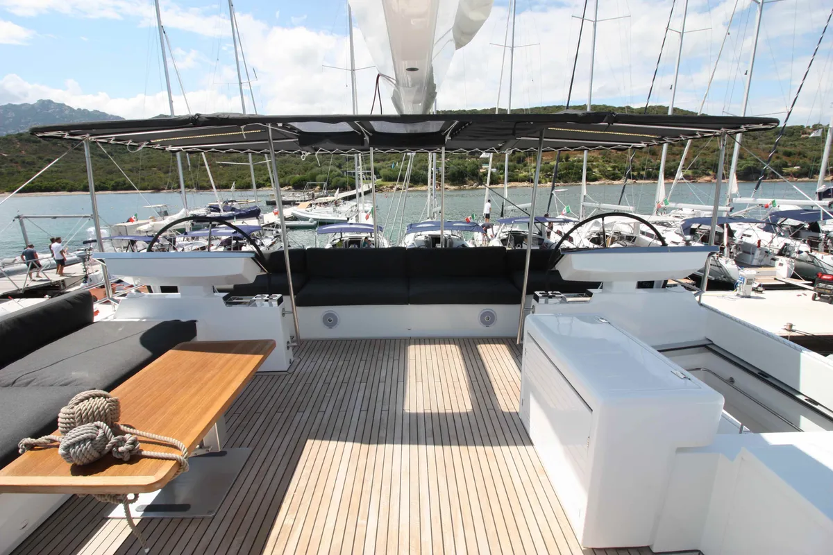 Salon of The Sun (TOR), a Lagoon 620 catamaran at Road Town, British Virgin Islands