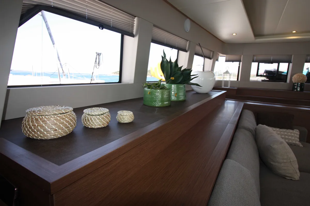 Cabin on The Sun (TOR), a Lagoon 620 catamaran at Road Town, British Virgin Islands