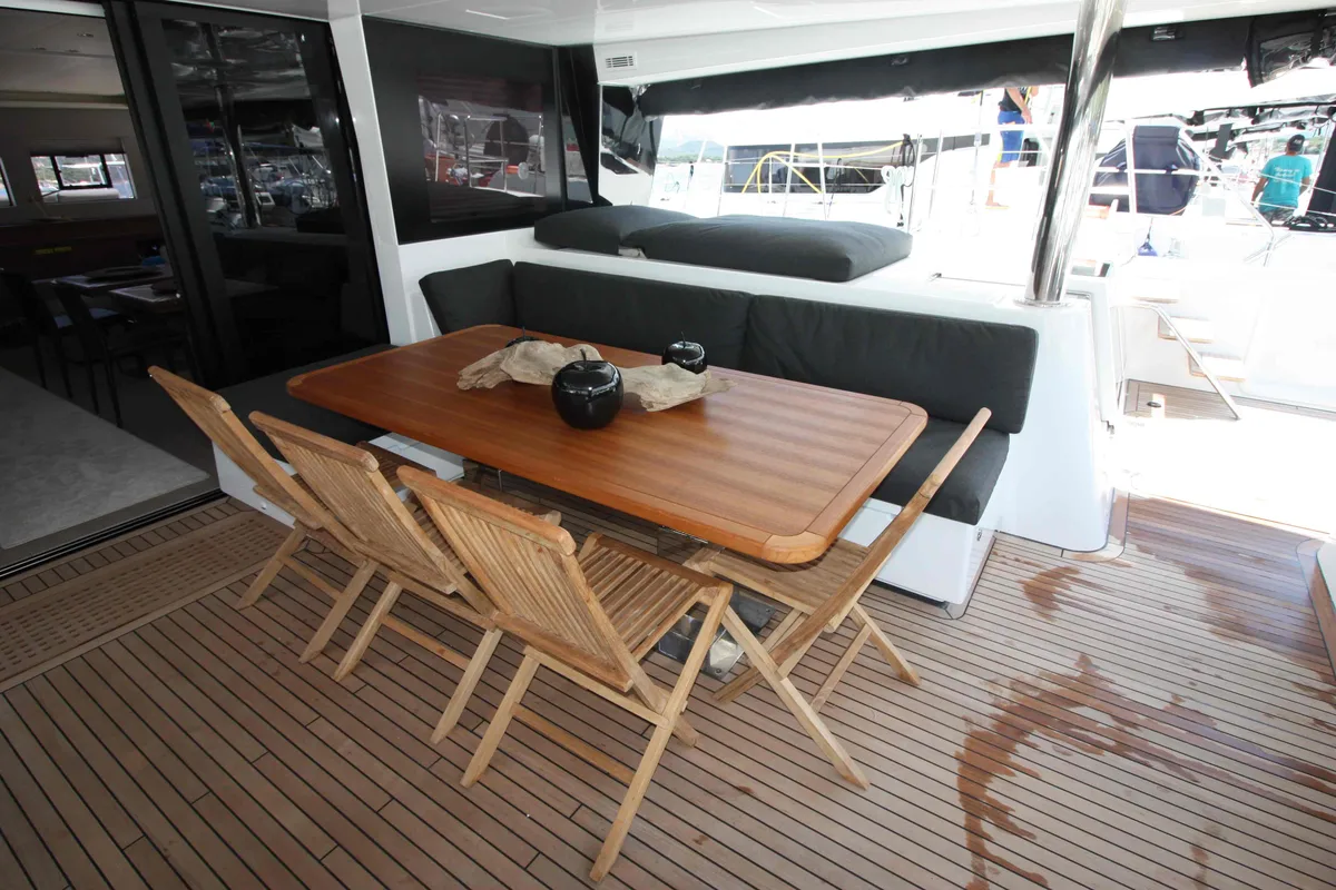 Cabin on The Sun (TOR), a Lagoon 620 catamaran at Road Town, British Virgin Islands