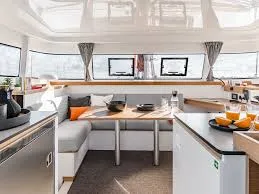 Salon of Star II, a Excess 11 catamaran at Alameda, United States