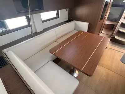 Salon of Dune, a Beneteau Oceanis 51.1 sailboat at Općina Rogoznica, Croatia