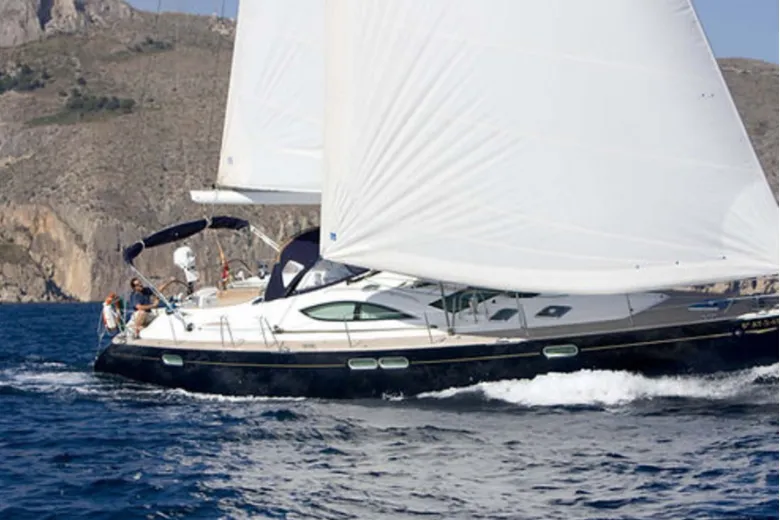 HEGOAK, a Jeanneau Sun Odyssey 54DS sailboat at Kungshamn, Sweden