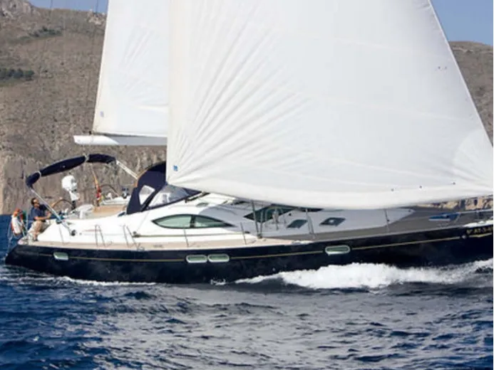 HEGOAK, a Jeanneau Sun Odyssey 54DS sailboat at Kungshamn, Sweden