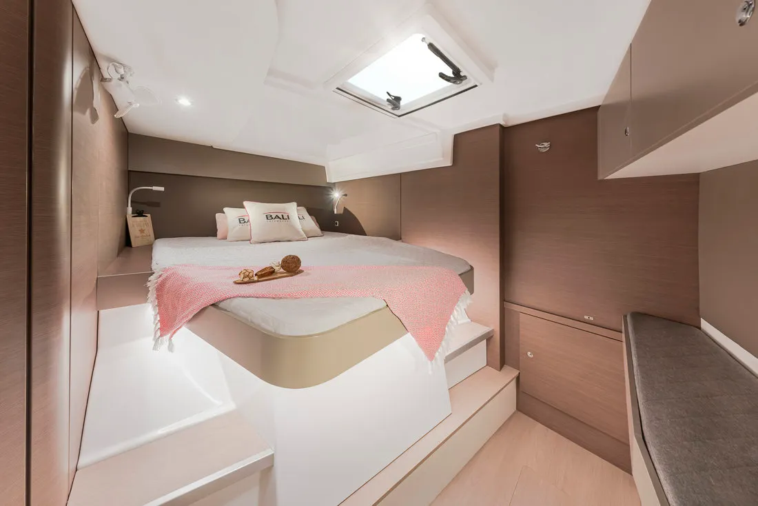 Silvia B, a Bali Catspace catamaran at Marsala, Italy
