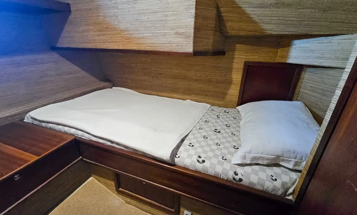 Cabin on Sevill, a Gulet Custom built 183 motor yacht at Bodrum, Turkey