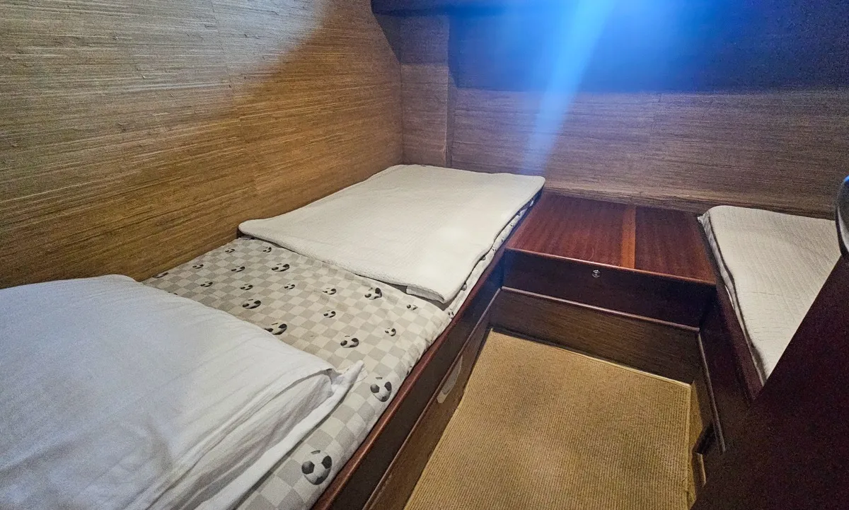 Cabin on Sevill, a Gulet Custom built 183 motor yacht at Bodrum, Turkey