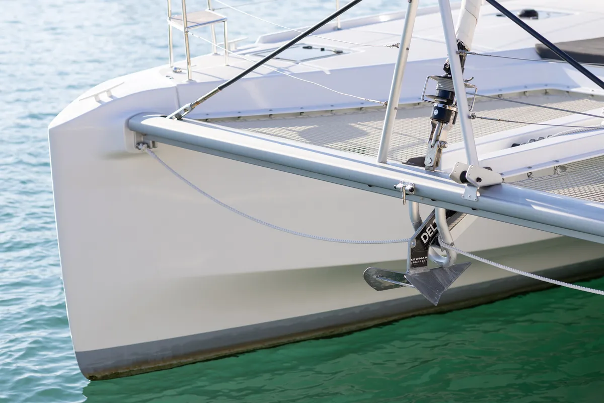 AURA, a Lagoon 46 catamaran at Općina Rogoznica, Croatia