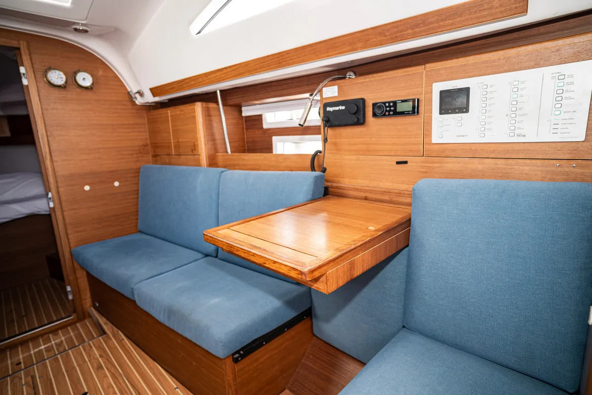 Salon of Kate, a Elan Impression 40.1 sailboat at Pirovac, Croatia