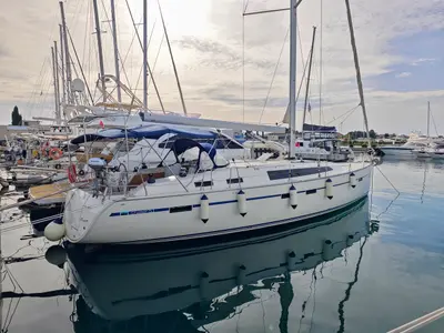 Salon of Jozefina, a Bavaria Cruiser 51 sailboat at Općina Sukošan, Croatia