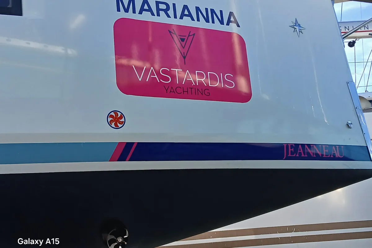Marianna, a Jeanneau Sun Odyssey 410 sailboat at Kontokali, Greece