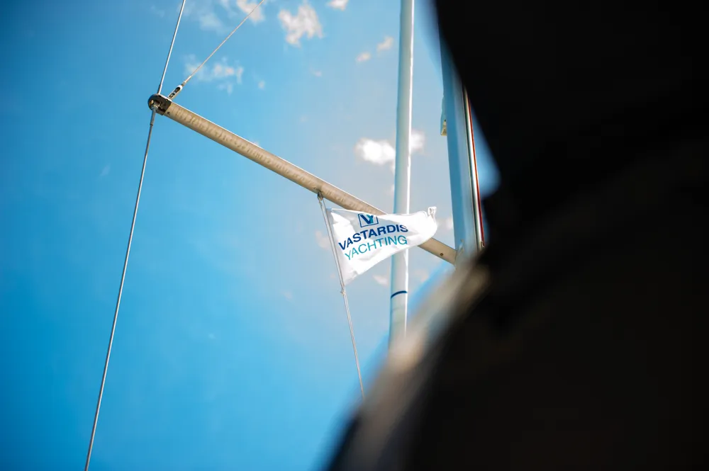 Marianna, a Jeanneau Sun Odyssey 410 sailboat at Kontokali, Greece