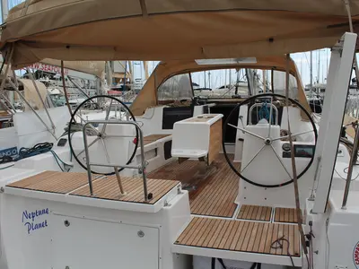 Neptune Planet, a Dufour 460 GL sailboat at Marsala, Italy