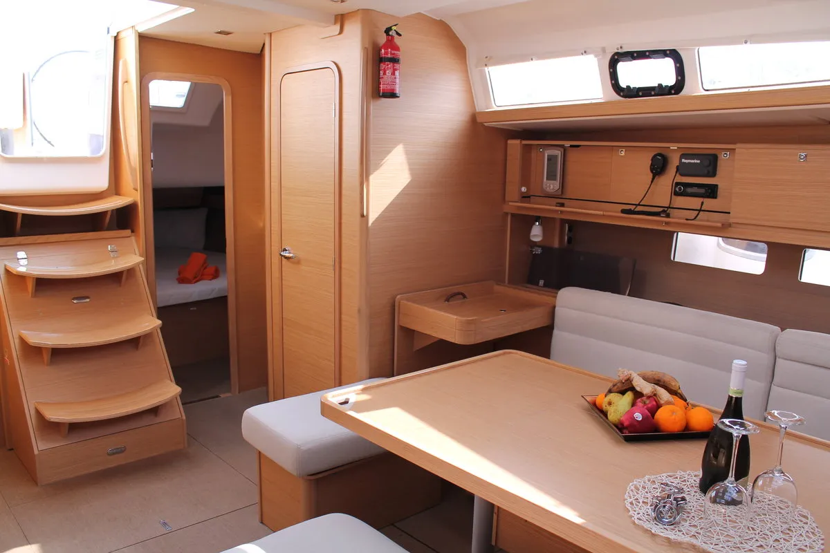 Neptune Planet, a Dufour 460 GL sailboat at Marsala, Italy