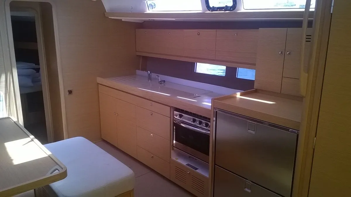 Neptune Planet, a Dufour 460 GL sailboat at Marsala, Italy