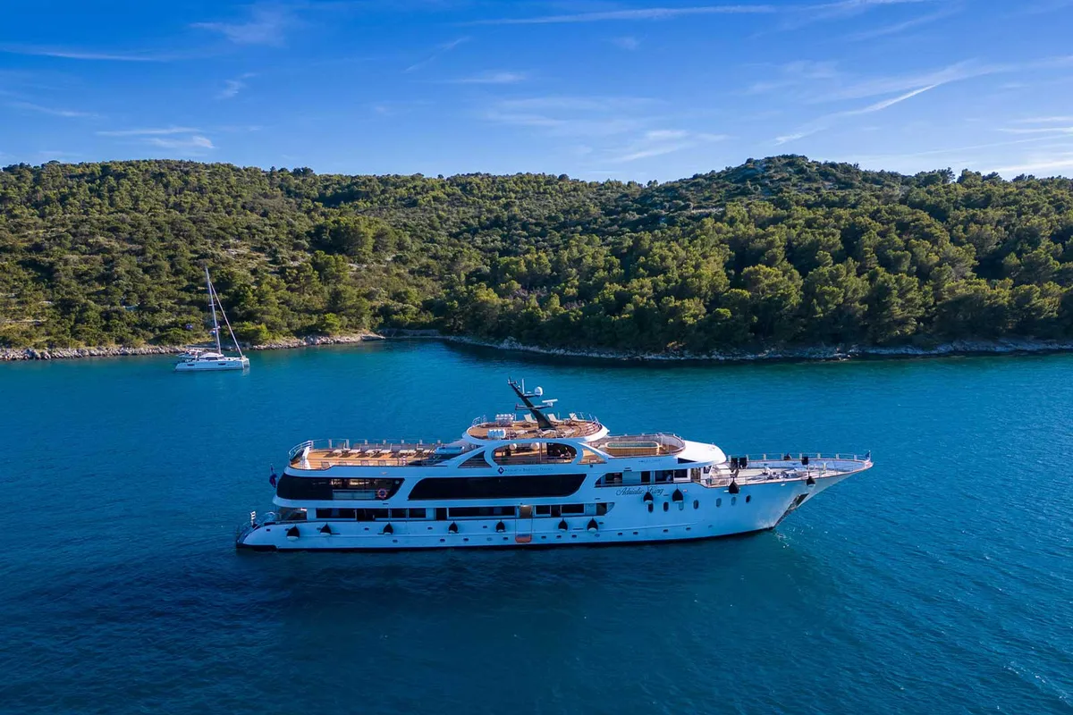 Exterior view of Adriatic King, a Gulet Motoryacht motor yacht at Split, Croatia