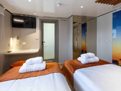 Cabin on Adriatic King, a Gulet Motoryacht motor yacht at Split, Croatia