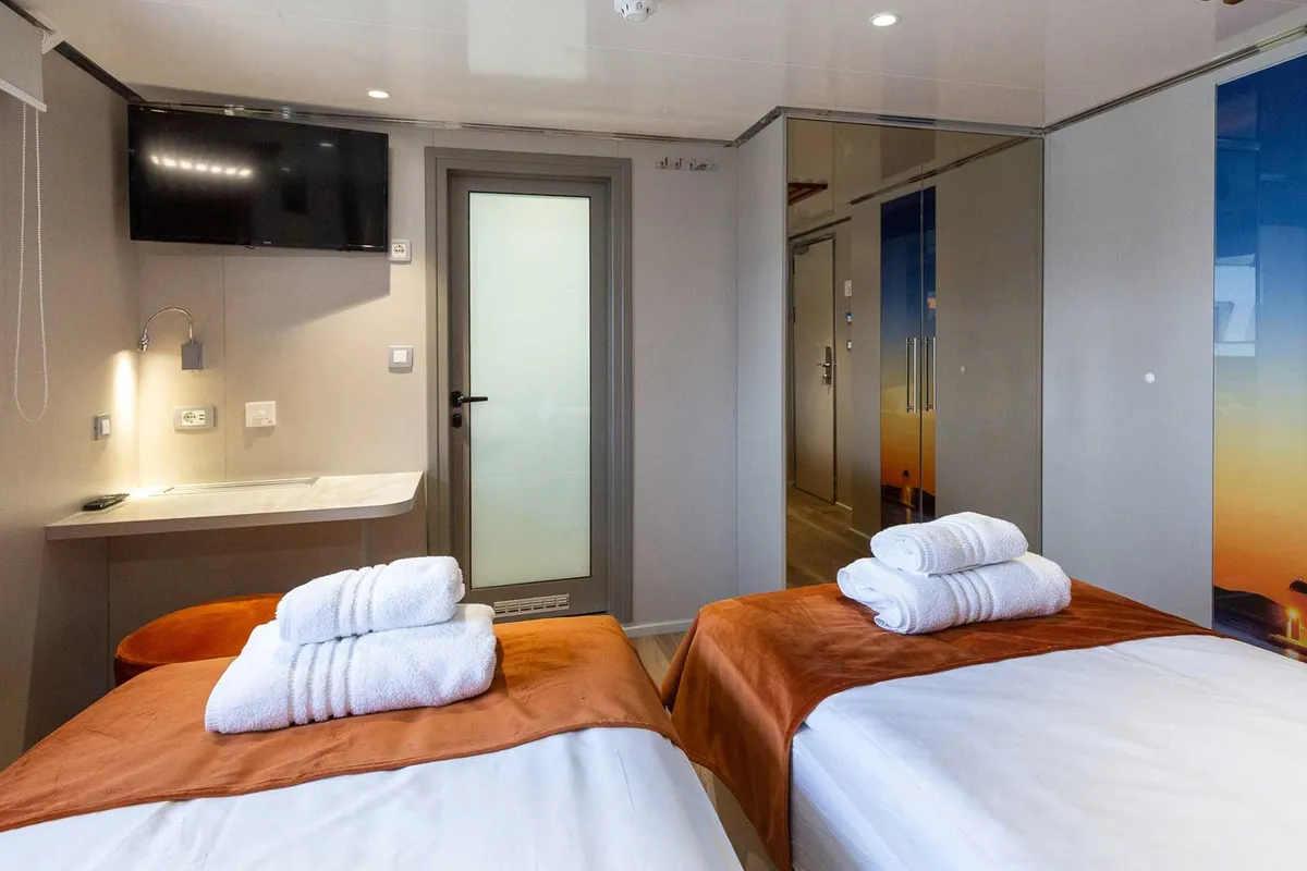 Cabin on Adriatic King, a Gulet Motoryacht motor yacht at Split, Croatia