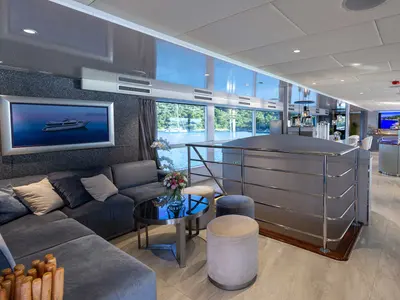 Salon of Adriatic King, a Gulet Motoryacht motor yacht at Split, Croatia
