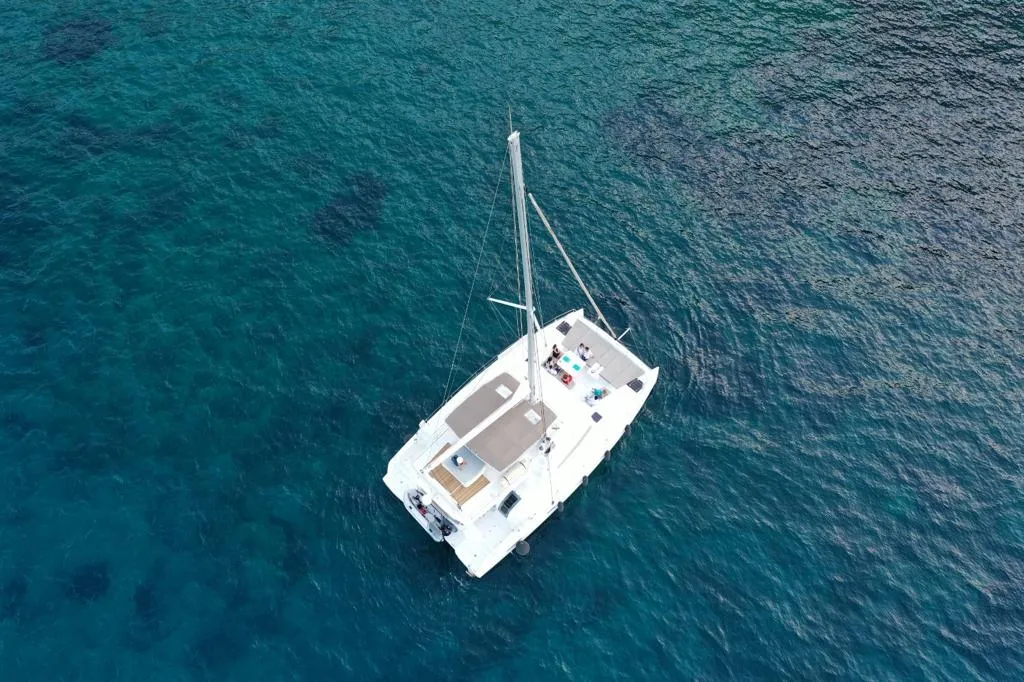 Didymos, a Bali 5.4 catamaran at Palermo, Italy