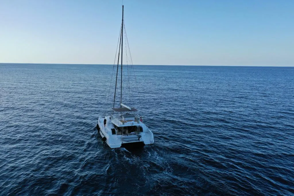 Didymos, a Bali 5.4 catamaran at Palermo, Italy