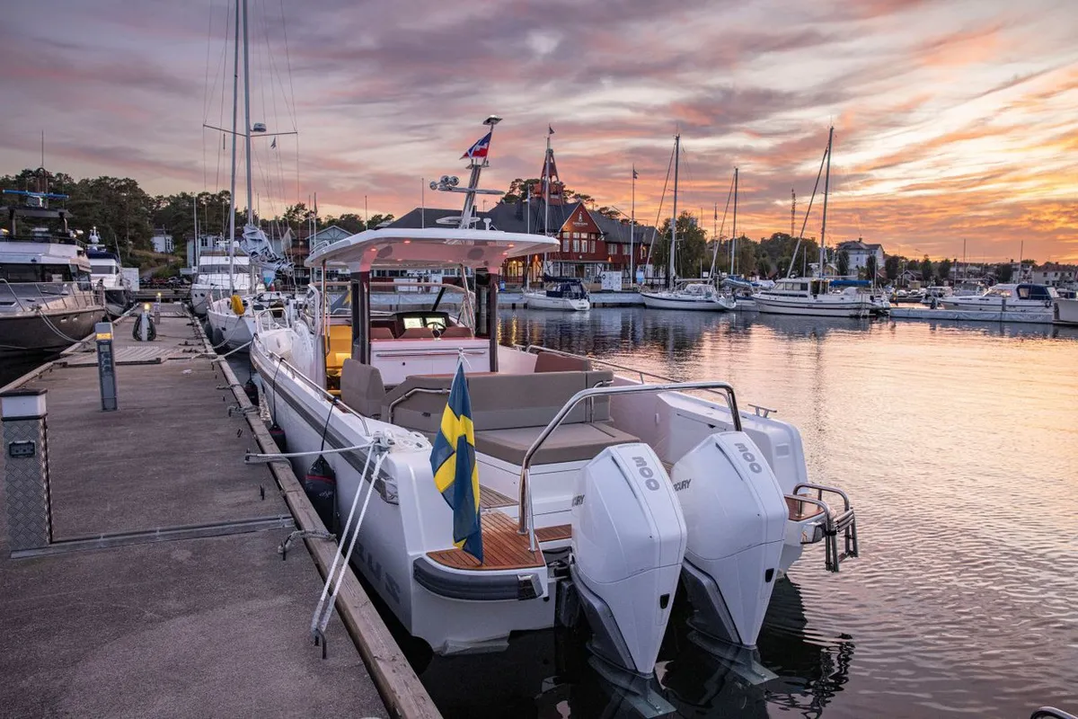 Rosie, a Nimbus T11 motorboat at Chesapeake, United States