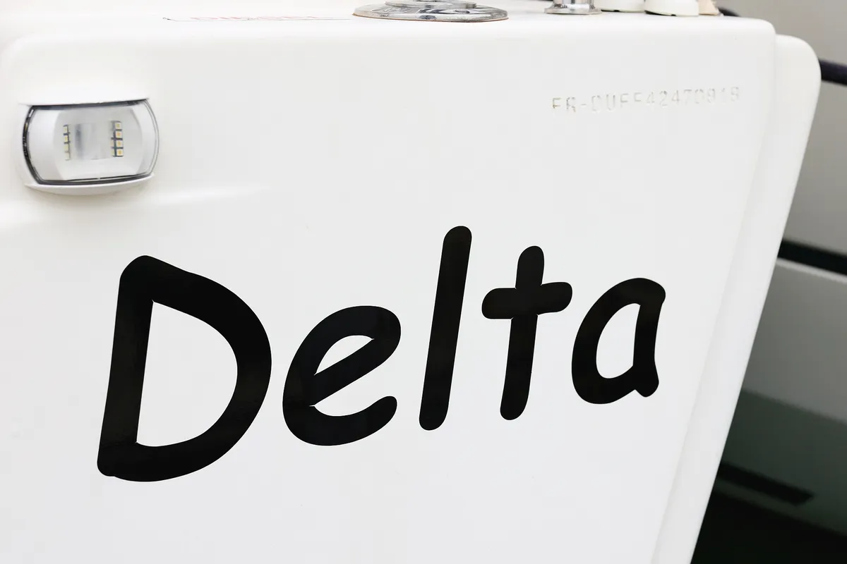 Delta, a Dufour 412 GL sailboat at Grad Biograd na Moru, Croatia