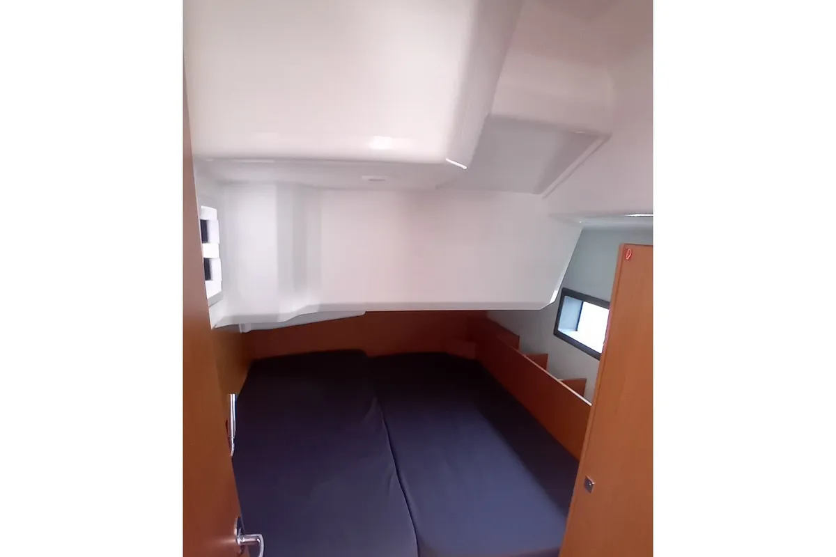 Cabin on Galini, a Bavaria C38 sailboat at Municipal Unit of Rhodes, Greece