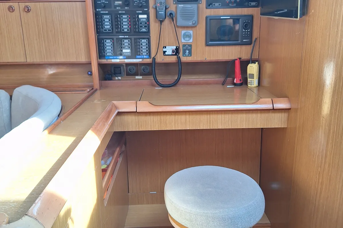 Rubra, a Jeanneau Sun Odyssey 49 sailboat at Toulon, France