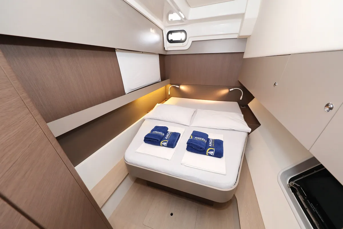Cabin on Hi Friends, a Bali Catspace catamaran at Grad Trogir, Croatia