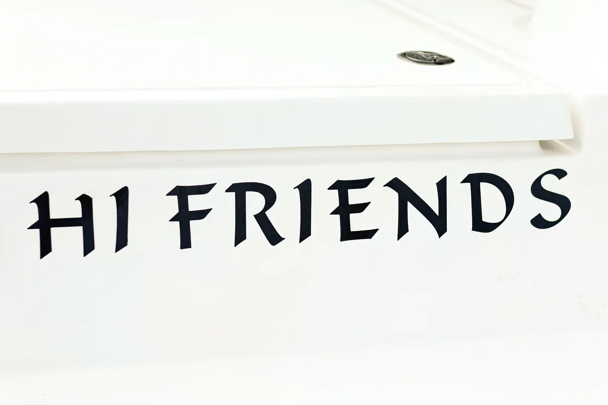 Hi Friends, a Bali Catspace catamaran at Grad Trogir, Croatia